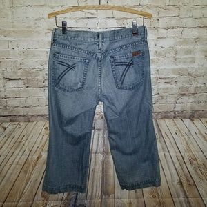 7FAM The DOJO Cropped Jeans